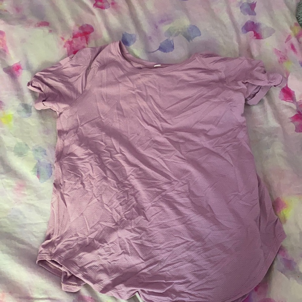 lululemon tie in back shirt